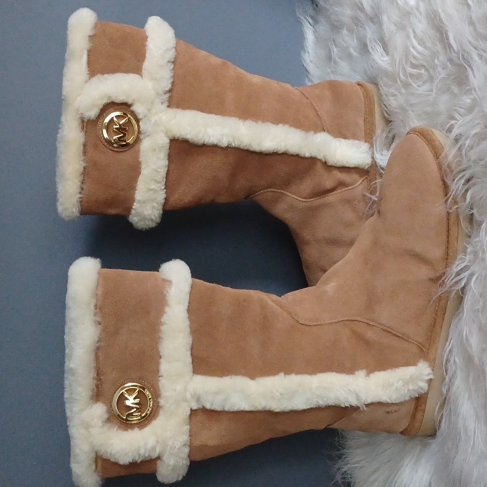 Michael Kors Leather Boots